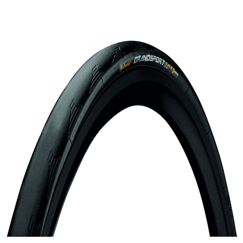 Continental Grand Sport Race Tyre - Foldable PureGrip Compound: BLACK/BLACK 700X23C