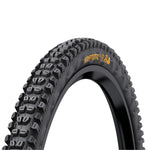 Continental Kryptotal Rear Downhill Tyre - Supersoft Compound Foldable 2022: BLACK & BLACK 29X2.40"