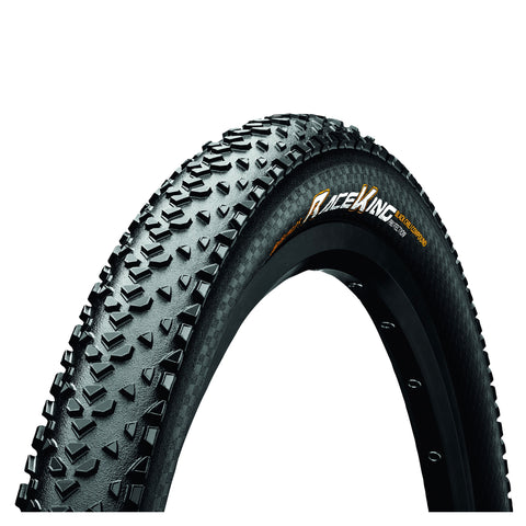 Continental Race King ProTection Tyre - Foldable BlackChili Compound: BLACK/BLACK 27.5X2.20"
