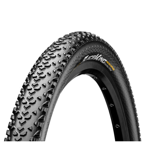 Continental Race King ShieldWall Tyre - Foldable PureGrip Compound: BLACK/BLACK 26X2.00"