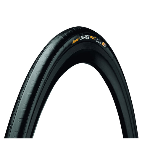 Continental Super Sport Plus Tyre - Wire Bead: BLACK/BLACK 700X28C