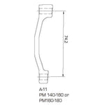 Tektro - Adapter A11 - Post Mount - +20mm