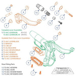 TEKTRO SPARES - AUC - Lever Pivot Bushing