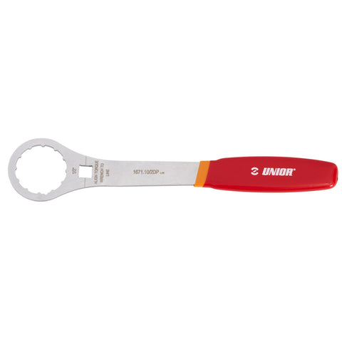 UNIOR Bottom Bracket Wrench 12 Notch. 48mm 2024: RED 48MM