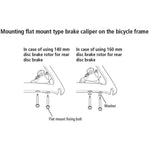 SPRE Flat MT calliper bolt C 25mm(38mm)