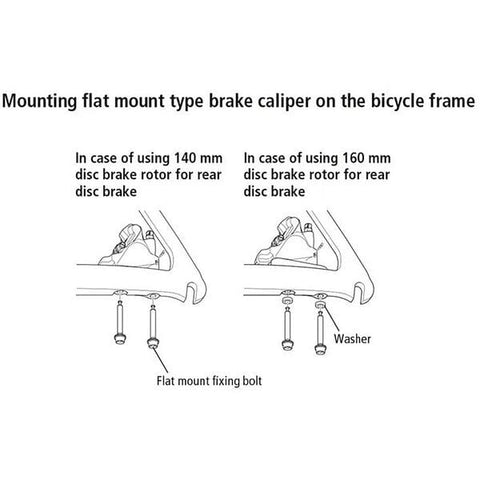 SPRE Flat MT calliper bolt C 20mm(33mm)