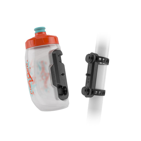 TWIST bottle 450 + uni baseUniversal magnetic-mechanical bottle mounting system