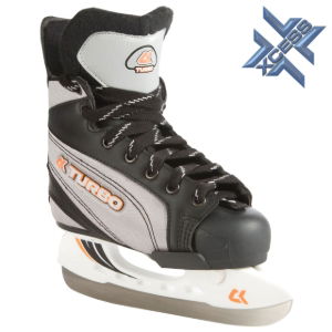 XCESS TURBO THERMO FIT ADJ. ICE SKATE - Sz 2 - 3.5 (32 - 35)