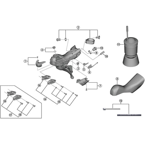 SPRE ST-RS685 SL cable guide RH