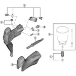 SPRE STR9120 funnel adapter and O-ring
