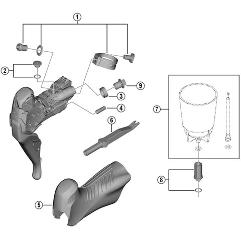 SPRE STR9120 funnel adapter and O-ring