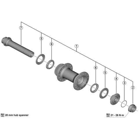 SPRE WHRS170-CL-F12 ball retainer