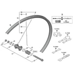 SPRE WHMT500 complete hub axle