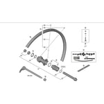 SPRE WHMT600 right hand spoke 298.5mm