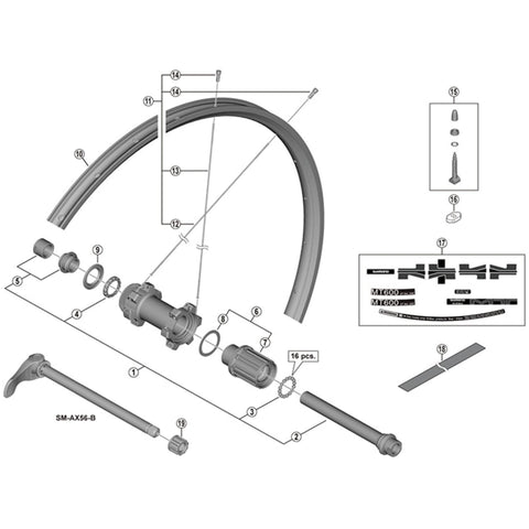 SPRE WHMT600 spoke 279mm