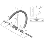 SPRE WH-RX570-TL-R12 comp hub axle 142mm