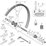 SPRE WH-M8120-TL-R12-B-275 spoke 269.5mm