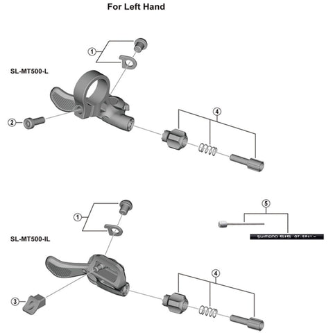SPRE SLMT500 cable adjust bolt unit