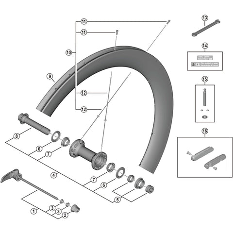 SPRE WHR9200-C50-TU-F complete hub axle