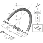 SPRE WHR9200-C36-TU-F spoke 275mm