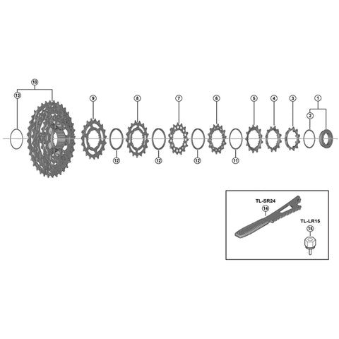 SPRE CSR7100 sprocket 11T C