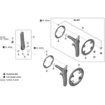 SPRE FC08 fixing bolt set for 46-36T