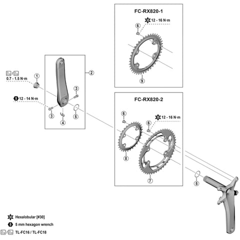 SPRE Clamp screw with washer M6 x 19mm