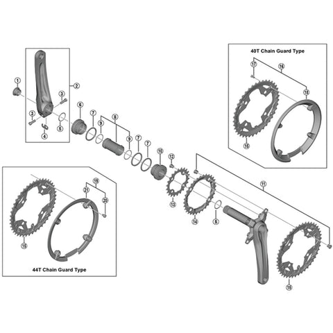 SPRE FC-M391 dbl gear fix bolt Pk4
