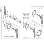 SPRE FCM672 dbl gear fix bolt Pk4