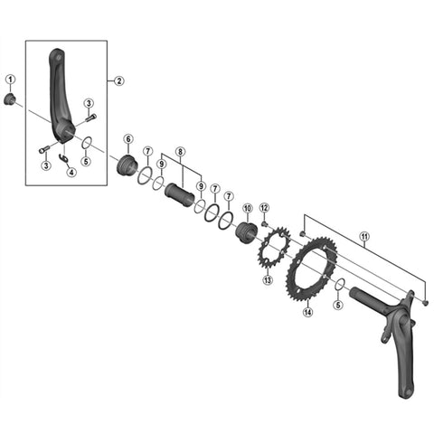 SPRE FCM615 out gear fix bolt Pk4