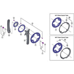 SPRE FC-T4010 LH C/arm 170mm SR
