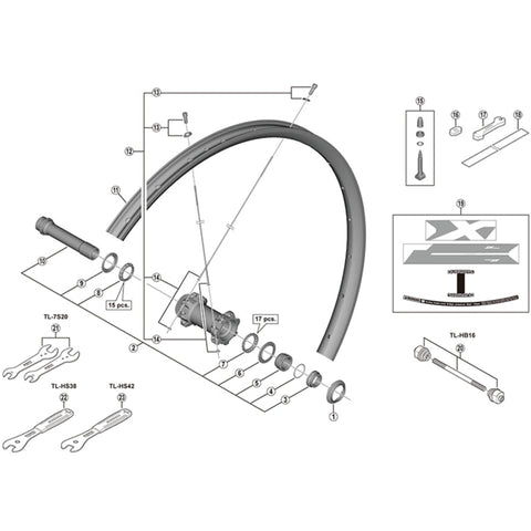 SPRE HBM8010 RH lock nut