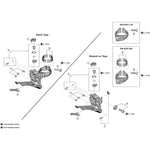 SPRE FD-5801 cable fixing & adj bolt