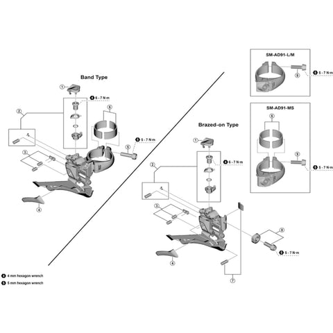 SPRE FD-6800 support bolt and plate