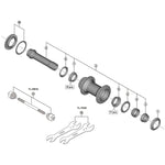 SPRE HBM9110 hub axle unit