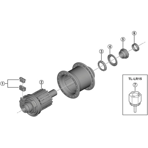 SPRE DHUR705 internal assembly SR