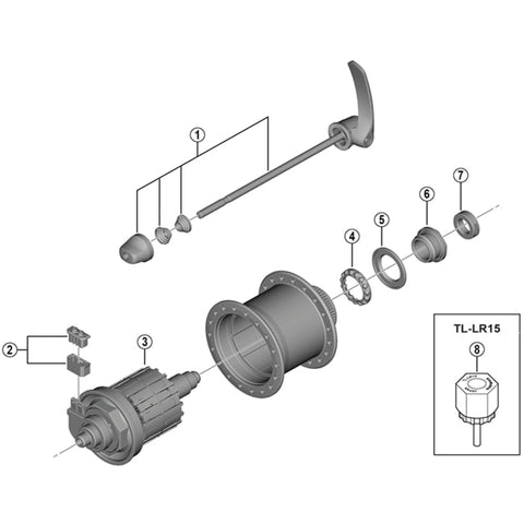 SPRE DHUR700 LH cone with seal support