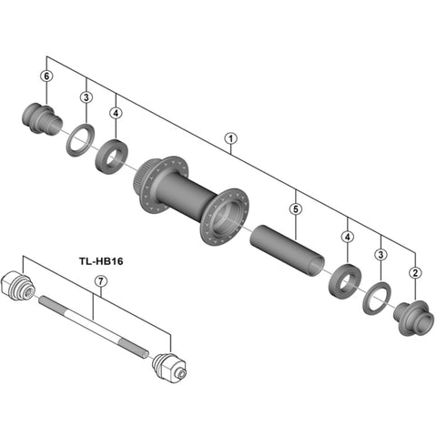 SPRE HBMT410 LH axle cap unit