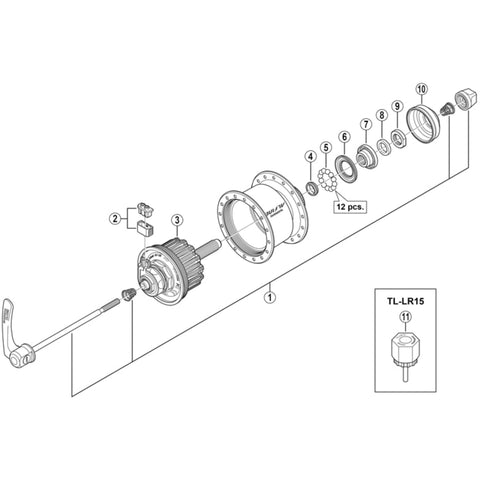 SPRE DHS501 internal assembly 108mm