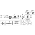 SPRE SGS7000-8 Alfine left hand cone