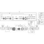 SPRE SG7R46 driver unit W/RH cone seal