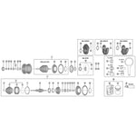 SPRE SGS7051-8 Internal assembly 187mm