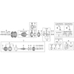 SPRE SGC6001-8D Internal assy 187mm
