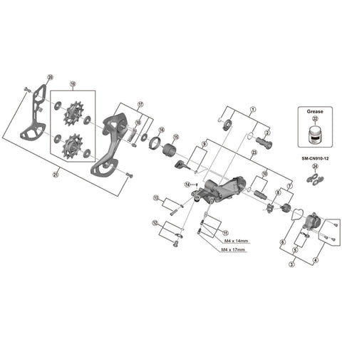 SPRE RDM9100 inner plate GS