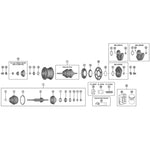 SPRE SGC7050-5R/5V internal assy 187mm