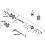 SPRE FHM8110 complete hub axle 142mm
