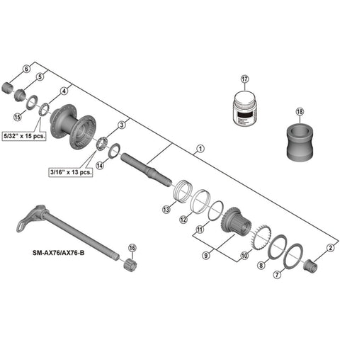 SPRE FHM8110 LH lock nut