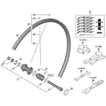 SPRE FHRS470 complete hub axle 142mm
