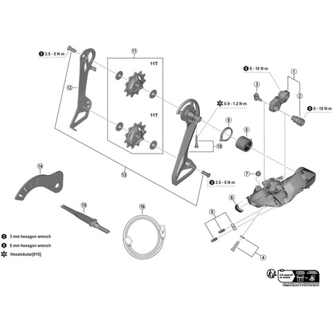 SPRE RDR9250 guide wheel adj gauge