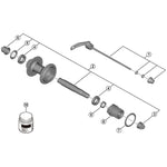 SPRE FHMT401-B complete hub axle